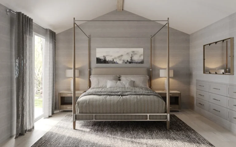 Stunning Primary Suite Overhaul: Architectural Interest In Your Bedroom and Bathroom